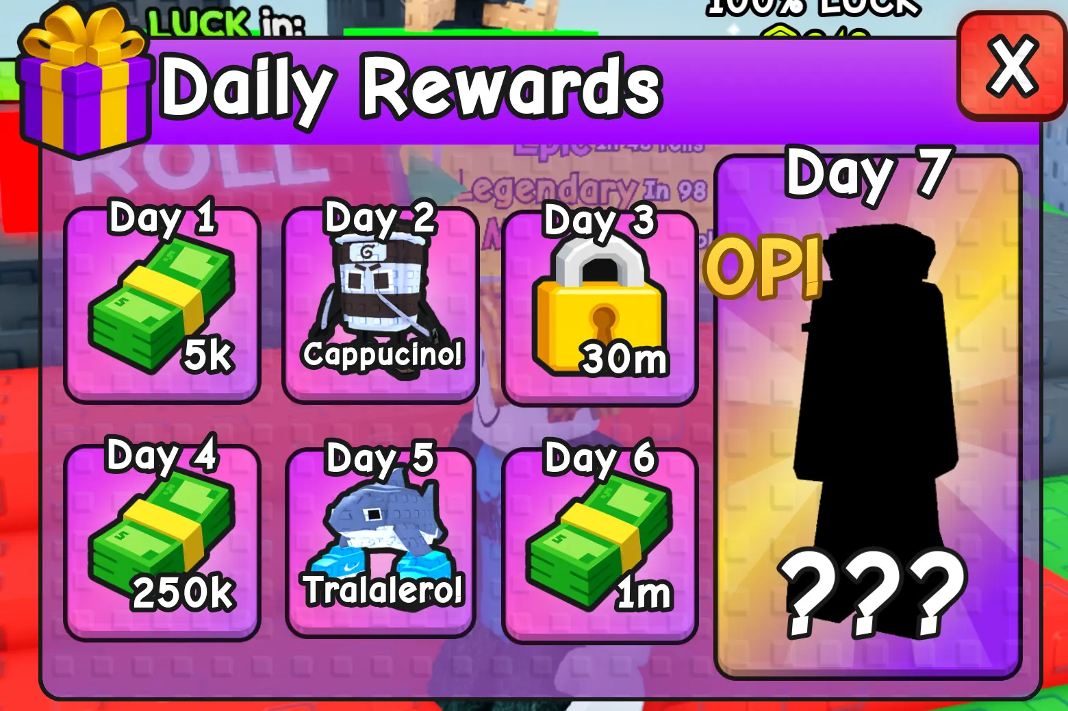 Daily Rewards